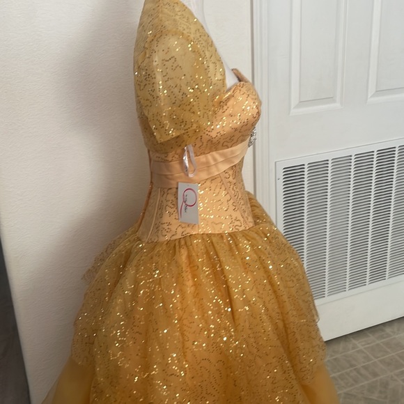 Princess Barbiecore Ballgown Party PROM Bridal  Carnival Pageant Homecoming Tull - Picture 4 of 17